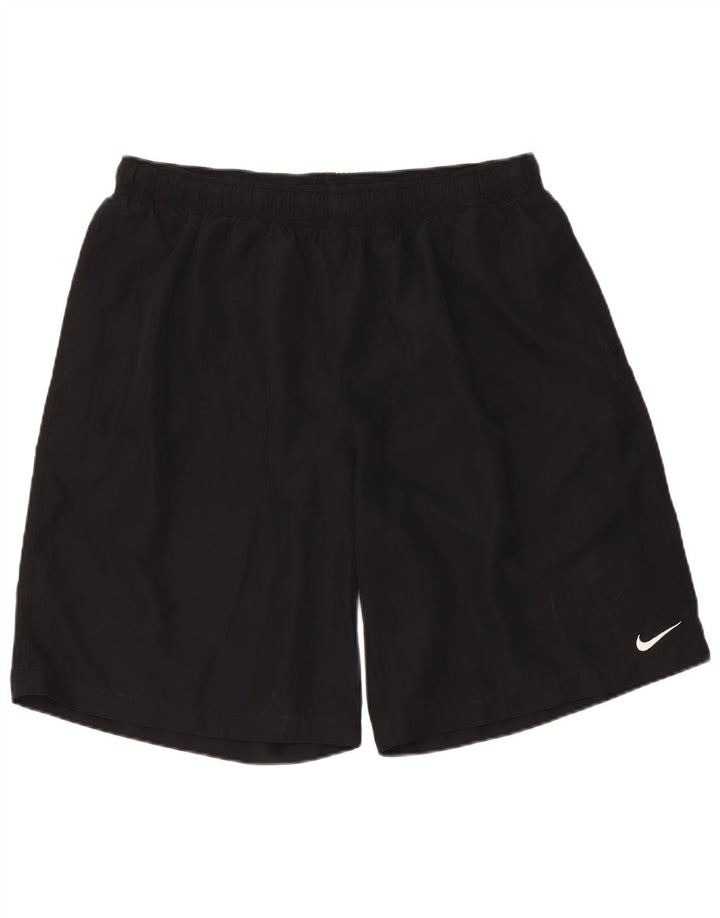 NIKE Mens Graphic Sport Shorts 2XL Black Polyester