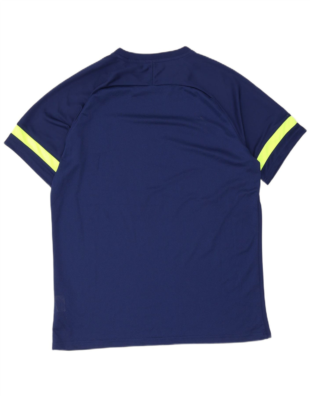 T-shirt Nike Dri Fit da uomo XL XL in poliestere color block blu navy