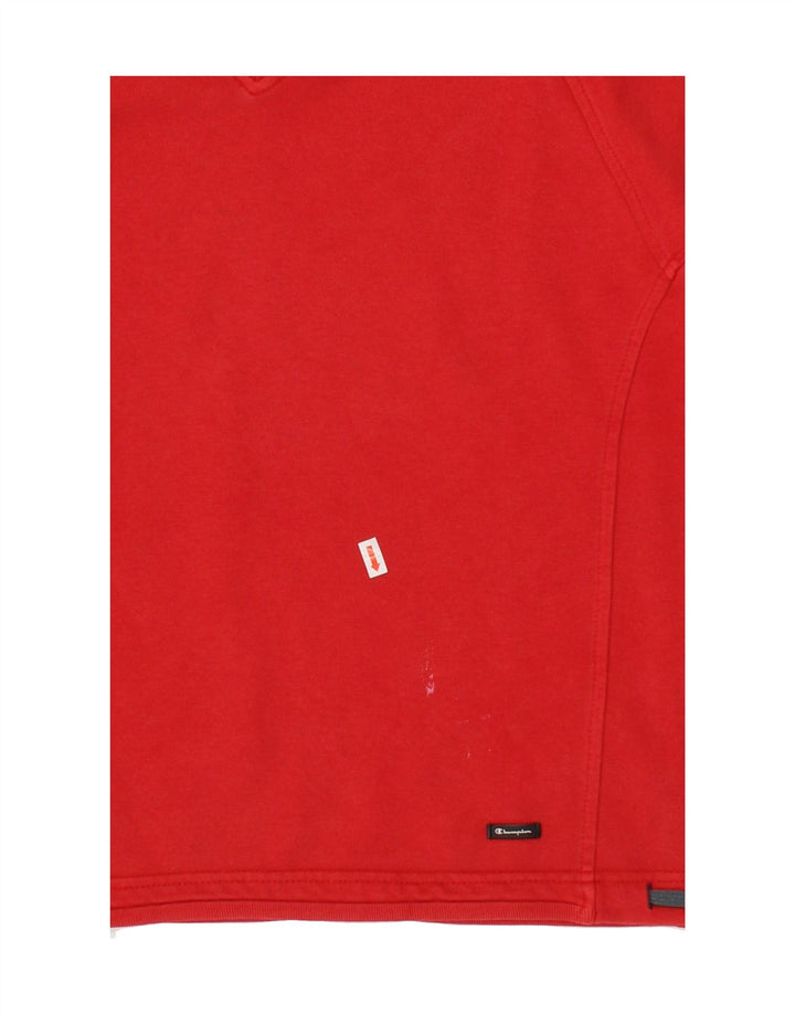 CHAMPION Mens Sweatshirt Jumper Small Red Cotton Vintage Champion and Second-Hand Champion from Messina Hembry 