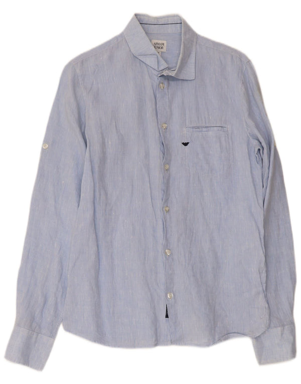 Maglia Armani Bambino 14-15 Anni Blu