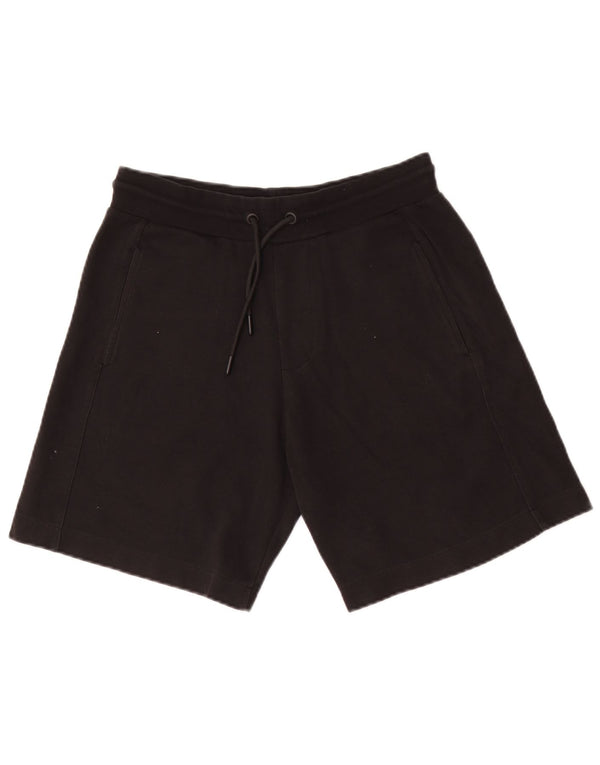 Pantaloncini sportivi da uomo Zara piccoli in cotone nero