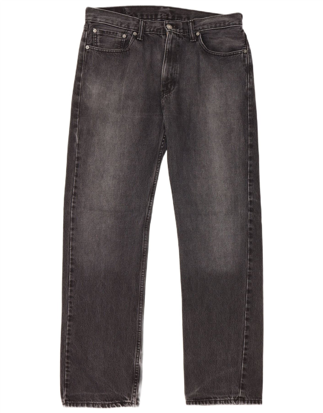 Jeans dritti da uomo Levi's W33 L32 cotone nero