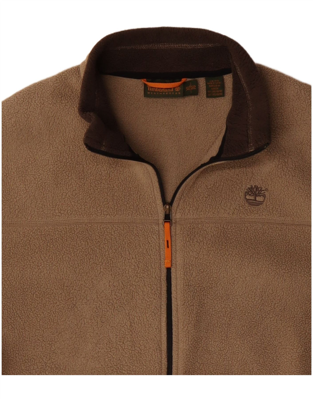 Giacca in pile da uomo Timberland UK 42 XL Poliestere beige