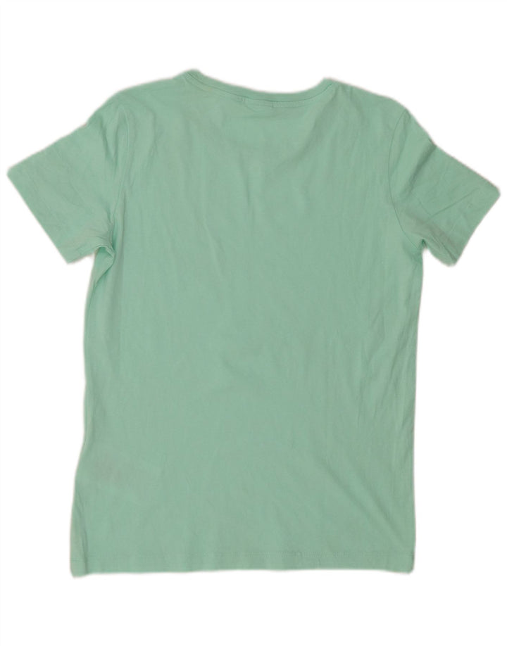 T-shirt da donna Champion Top UK 12 cotone turchese medio