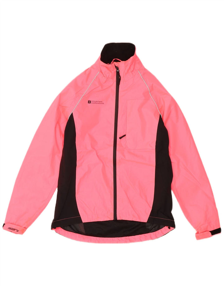 Giacca antipioggia da donna Mountain Warehouse UK 6 XS Poliestere color block rosa