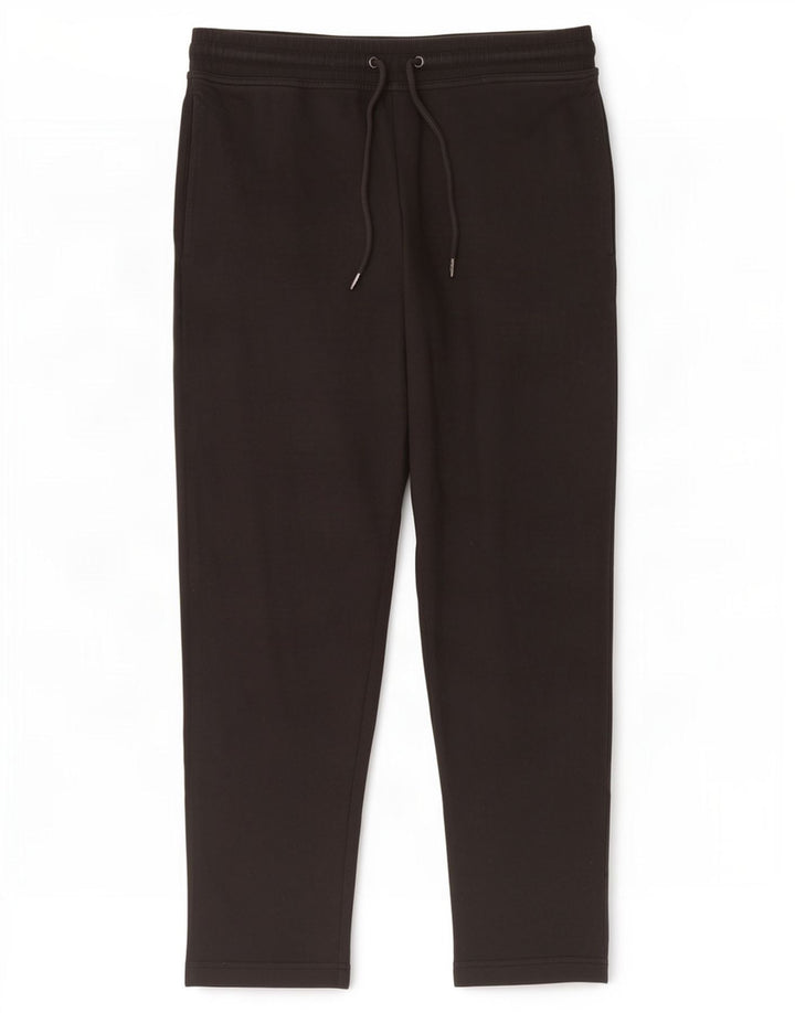 Pantaloni da tuta da uomo Marks & Spencer medio cotone nero