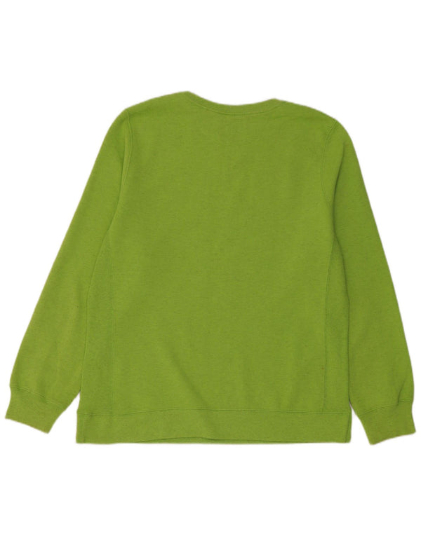 Felpa da donna Champion Jumper UK 18 XL Cotone verde