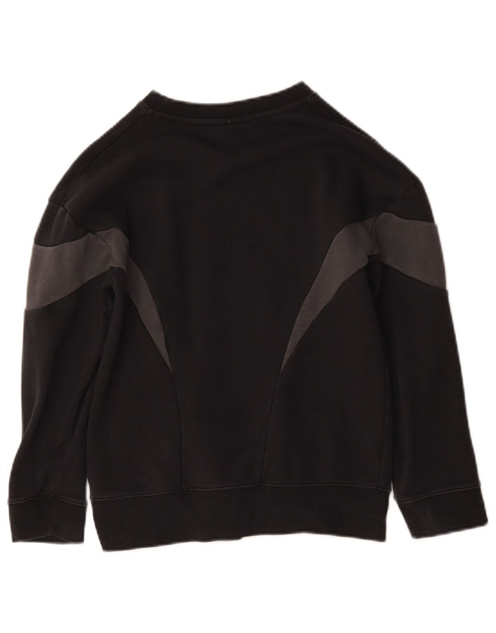 Felpa con grafica Nike per ragazzi, 8-9 anni, piccola, colore nero