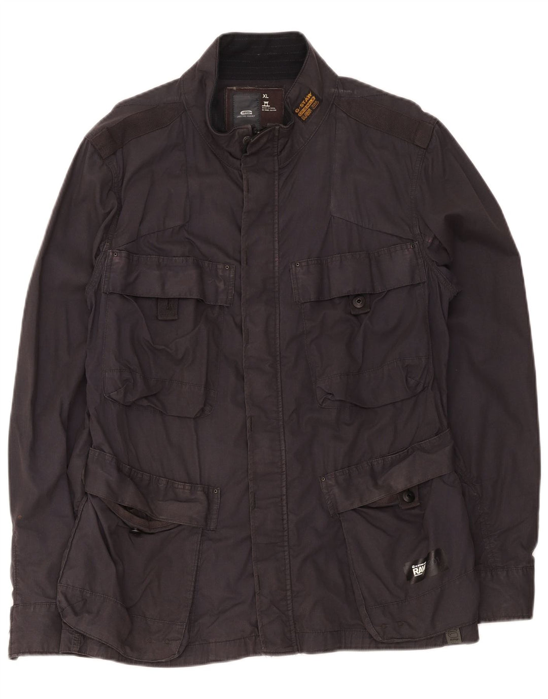 Giacca utility da uomo G-Star UK 42 XL cotone nero