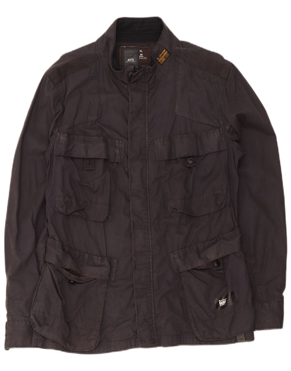 Giacca utility da uomo G-Star UK 42 XL cotone nero