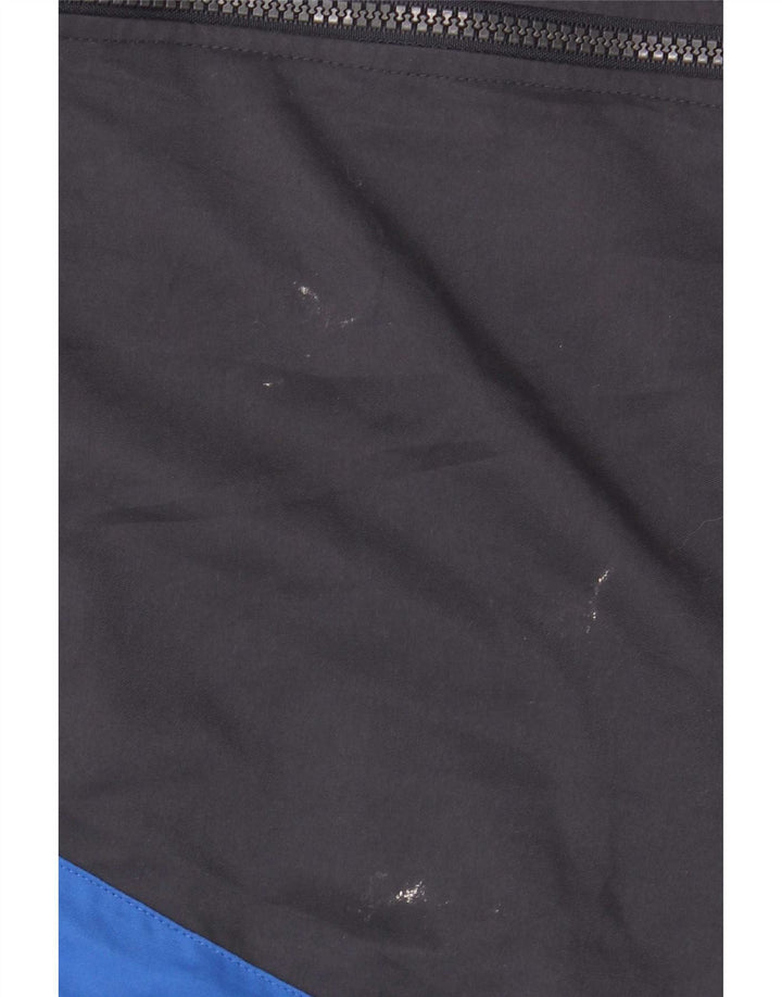 Giacca da tuta da uomo Umbro a blocchi di colore blu navy medio