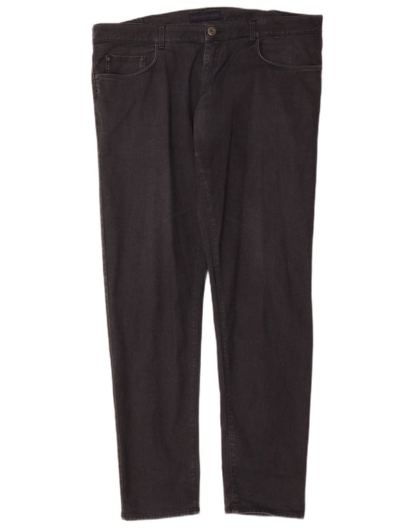 Jeans Slim Uomo Trussardi W42 L35 Cotone Nero