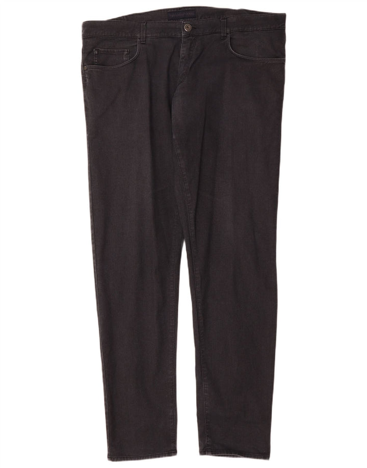 Jeans Slim Uomo Trussardi W42 L35 Cotone Nero