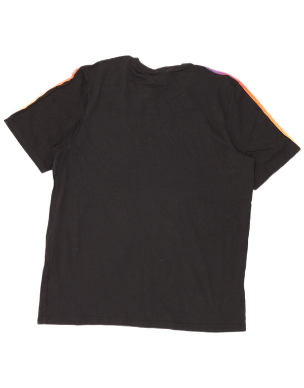 T-shirt da uomo ADIDAS Top XL in cotone nero