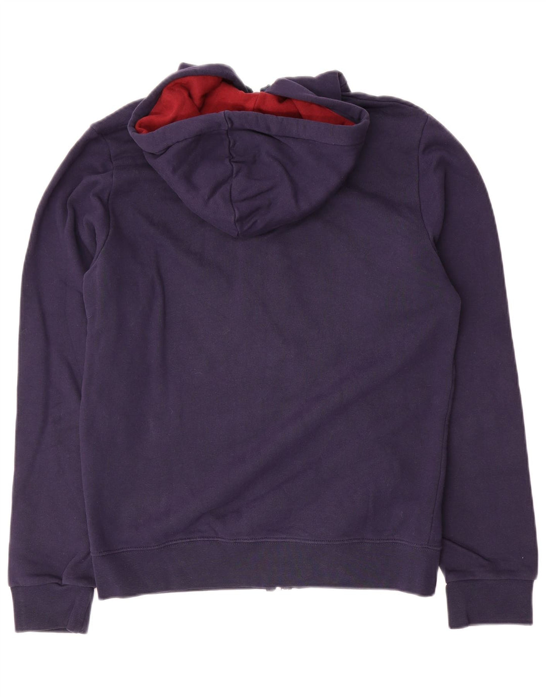 Maglione con cappuccio e zip da uomo Starter in cotone blu navy medio