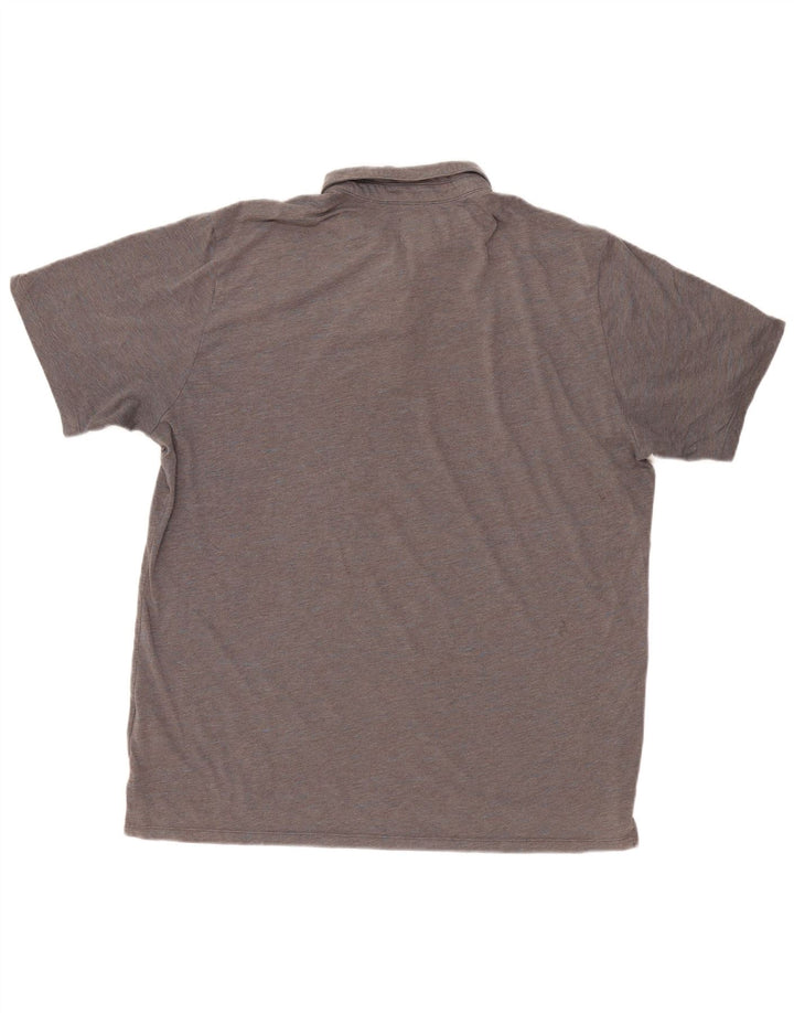 Polo HURLEY da uomo Dri Fit XL in cotone grigio