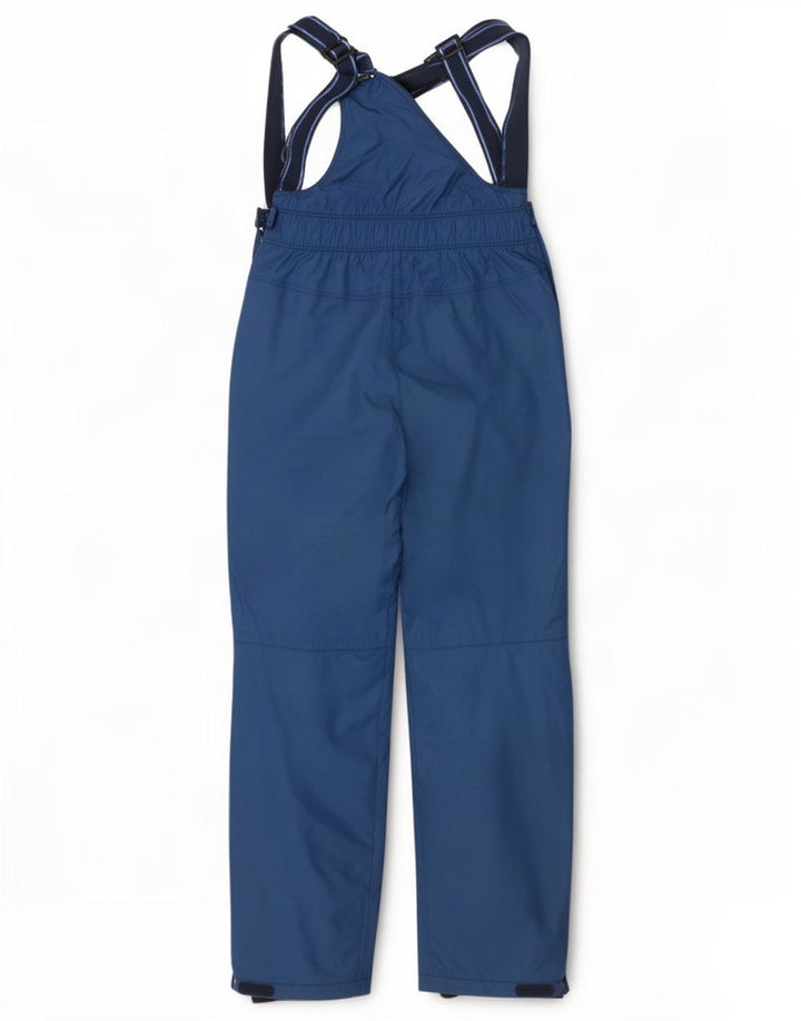 Pantaloni da sci Asics da uomo, salopette, piccoli, blu, in poliammide color block