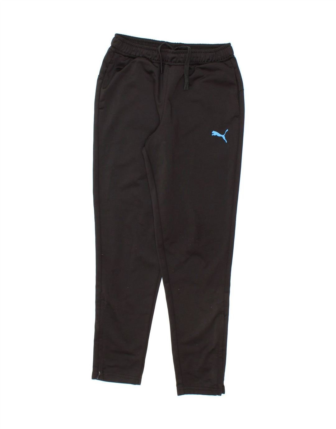 PUMA Boys Tracksuit Trousers 9-10 Years Black Vintage Puma and Second-Hand Puma from Messina Hembry 