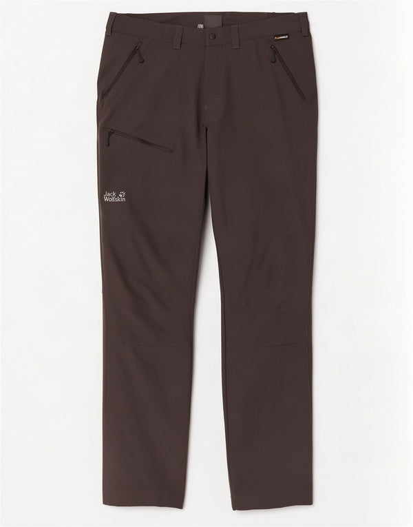 Pantaloni cargo slim da uomo Jack Wolfskin Large W35 L35 grigio poliammide