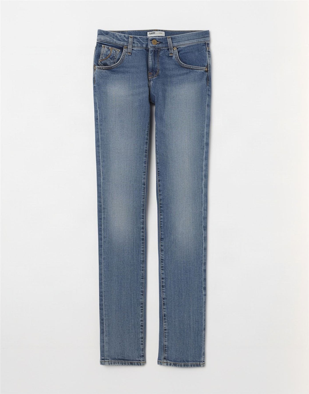 Jeans Lee Lynn stretti slim da donna W28 L35 cotone blu