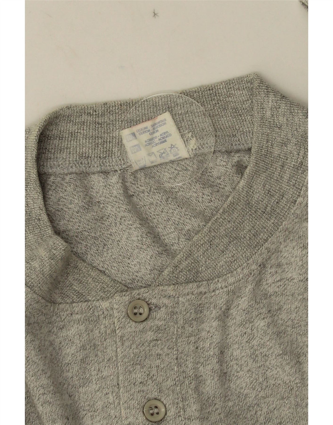 T-shirt da uomo CHAMPION Top XL in cotone grigio