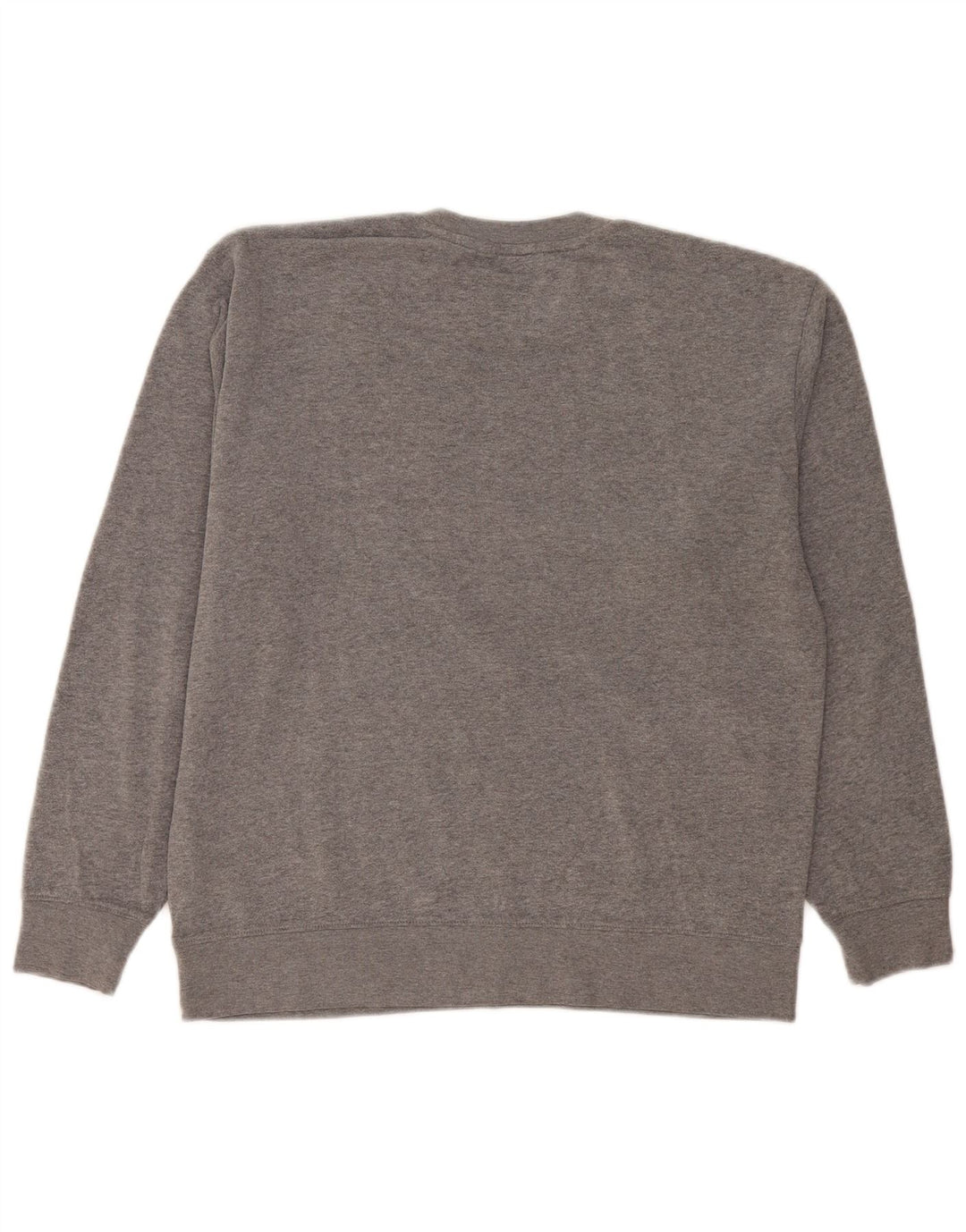 Felpa con grafica da uomo Vans, maglione, cotone grigio medio