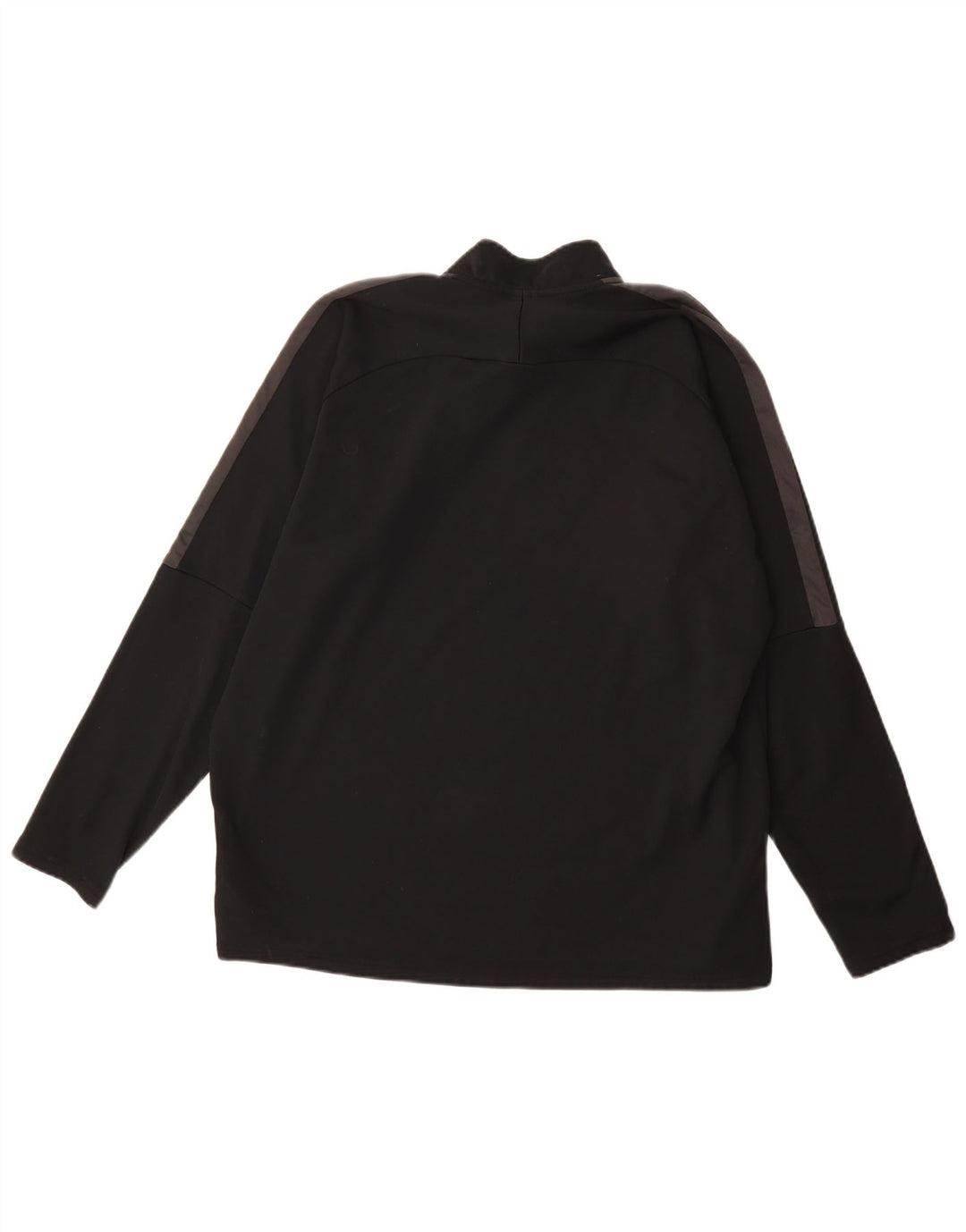 Top della tuta pullover con zip grafica Nike Dri Fit da uomo XL nera
