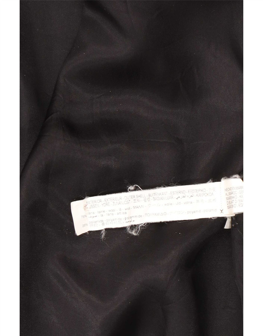 Soprabito oversize da donna Zara UK 14 lana nera media