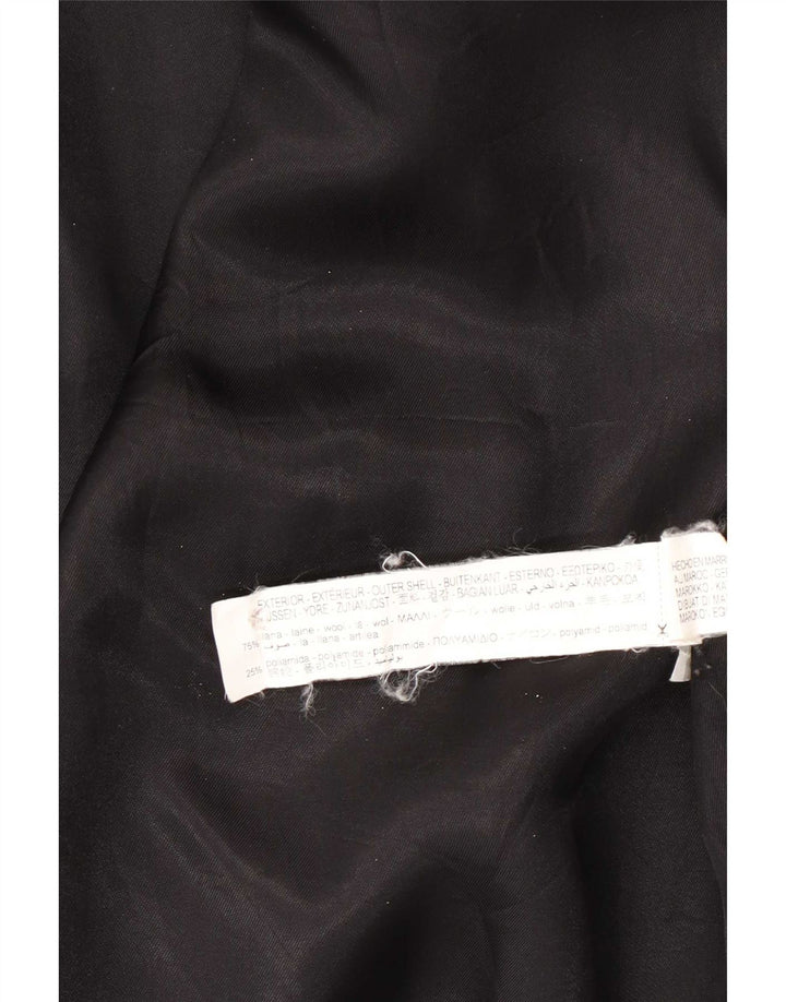 Soprabito oversize da donna Zara UK 14 lana nera media
