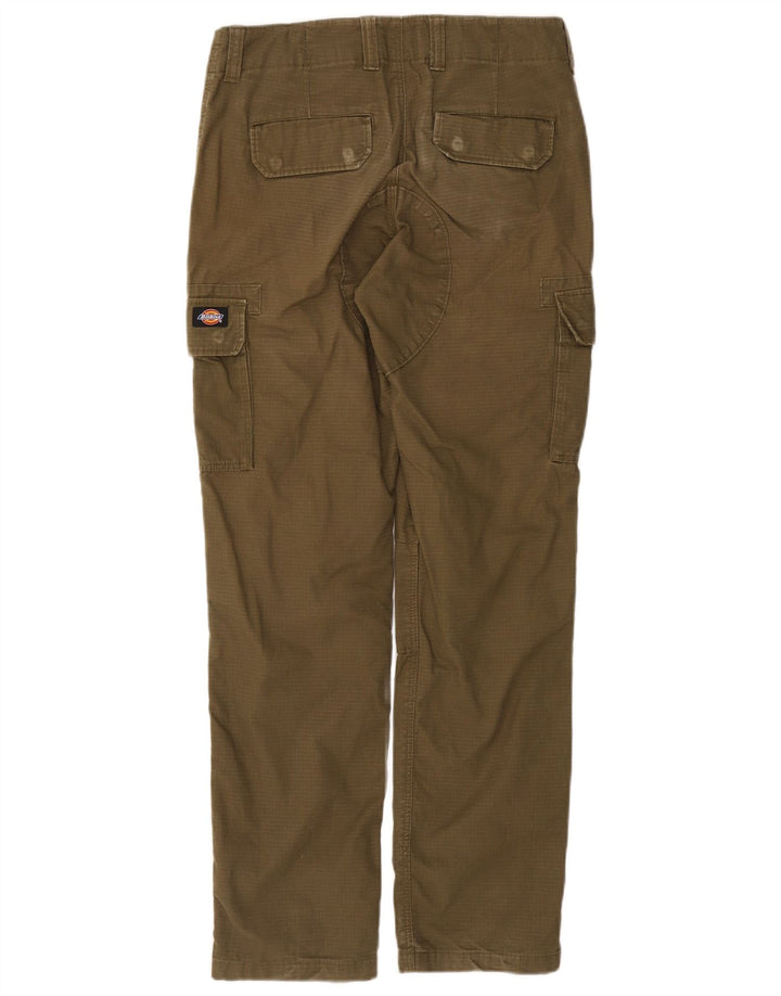 DICKIES Pantaloni cargo dritti da uomo W30 L31 Poliestere kaki