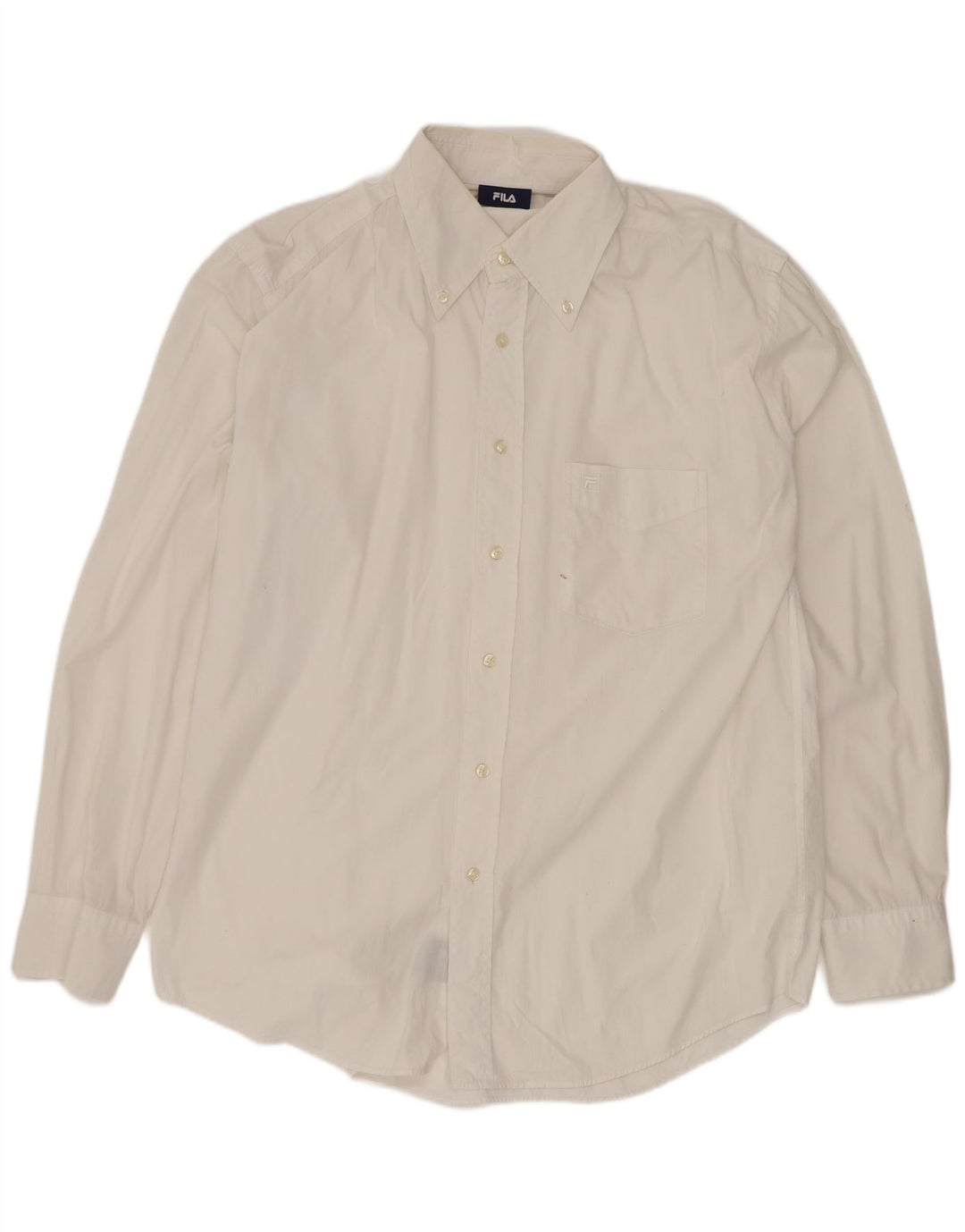 Camicia Fila Uomo Large Cotone Bianco