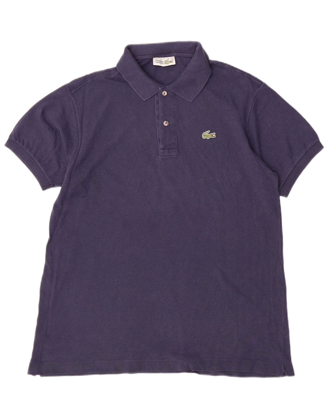 Polo da uomo LACOSTE taglia 5 grande in cotone blu navy