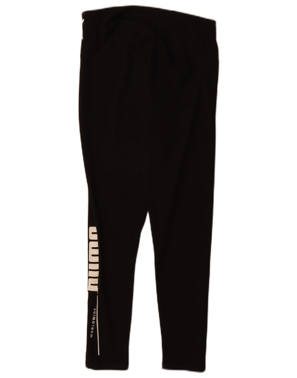 Leggings grafici da donna Puma UK 14 medio neri