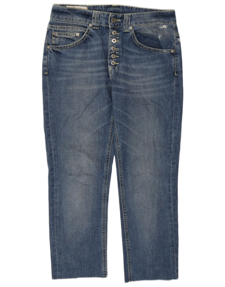 Dondup Jeans Cropped Donna W26 L23 Cotone Blu