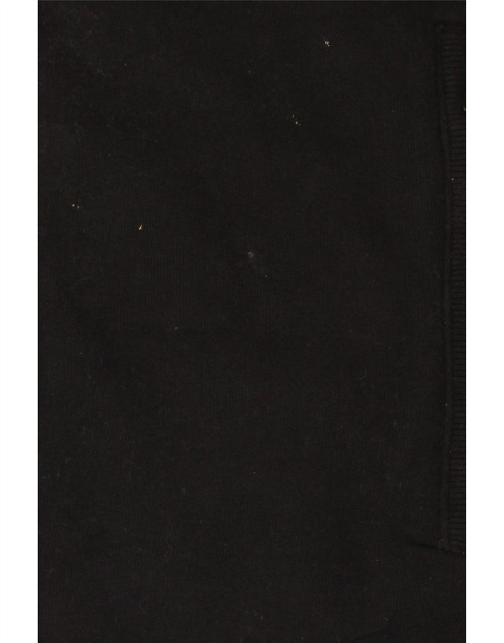 Maglione con cappuccio e zip da uomo Superdry in cotone nero medio