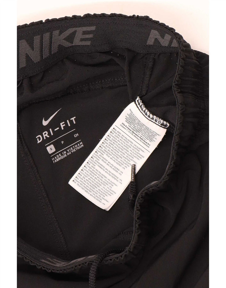 Pantaloncini sportivi Nike Dri Fit Graphic da uomo piccoli in poliestere nero