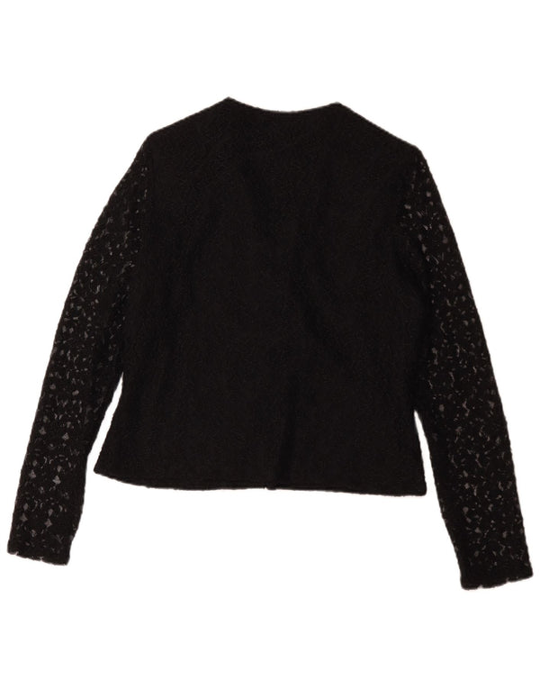 Camicetta camicia da donna H&M IT 42 Nylon floreale nero medio