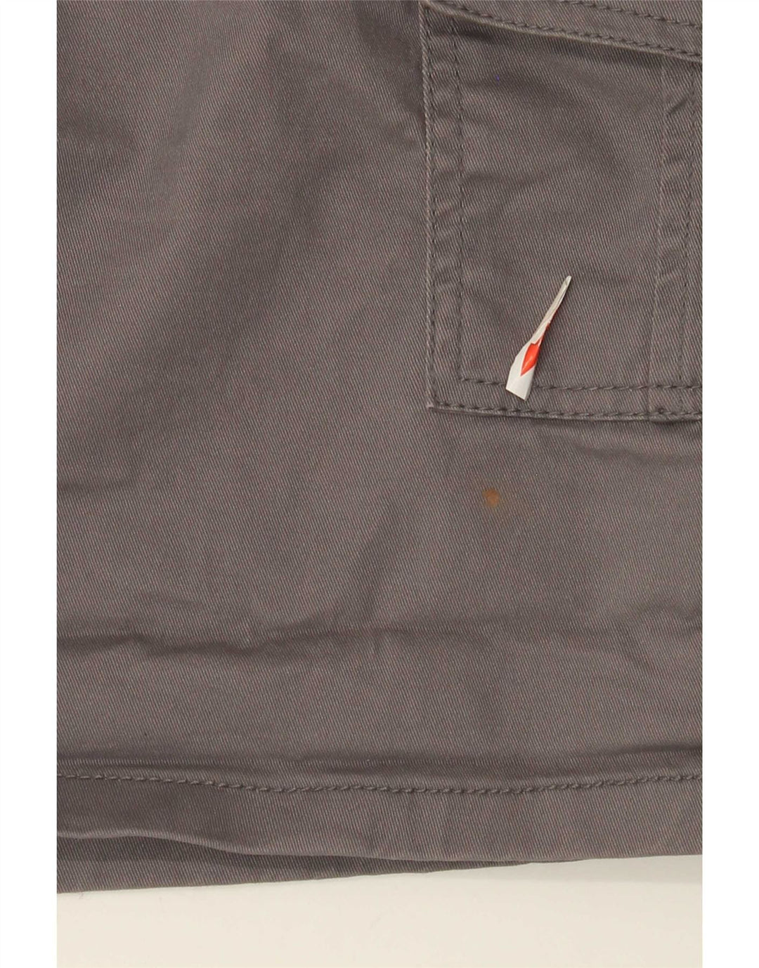 Pantaloncini cargo da donna Bench UK 12 medi W30 cotone grigio