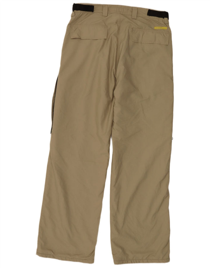 Pantaloni cargo dritti da uomo Weipper IT 48 medio W33 L30 poliestere beige