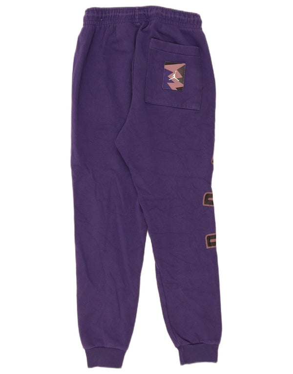Pantaloni da tuta con grafica Jordan da uomo Joggers XS viola cotone