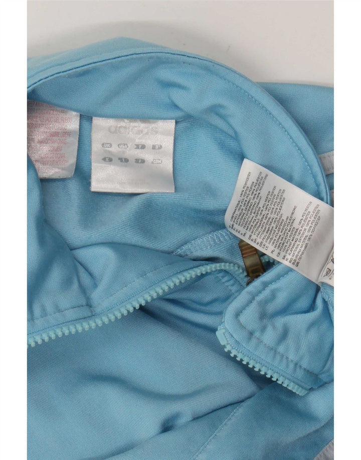 Giacca Top della tuta da ragazzo Adidas 13-14 anni in poliestere blu