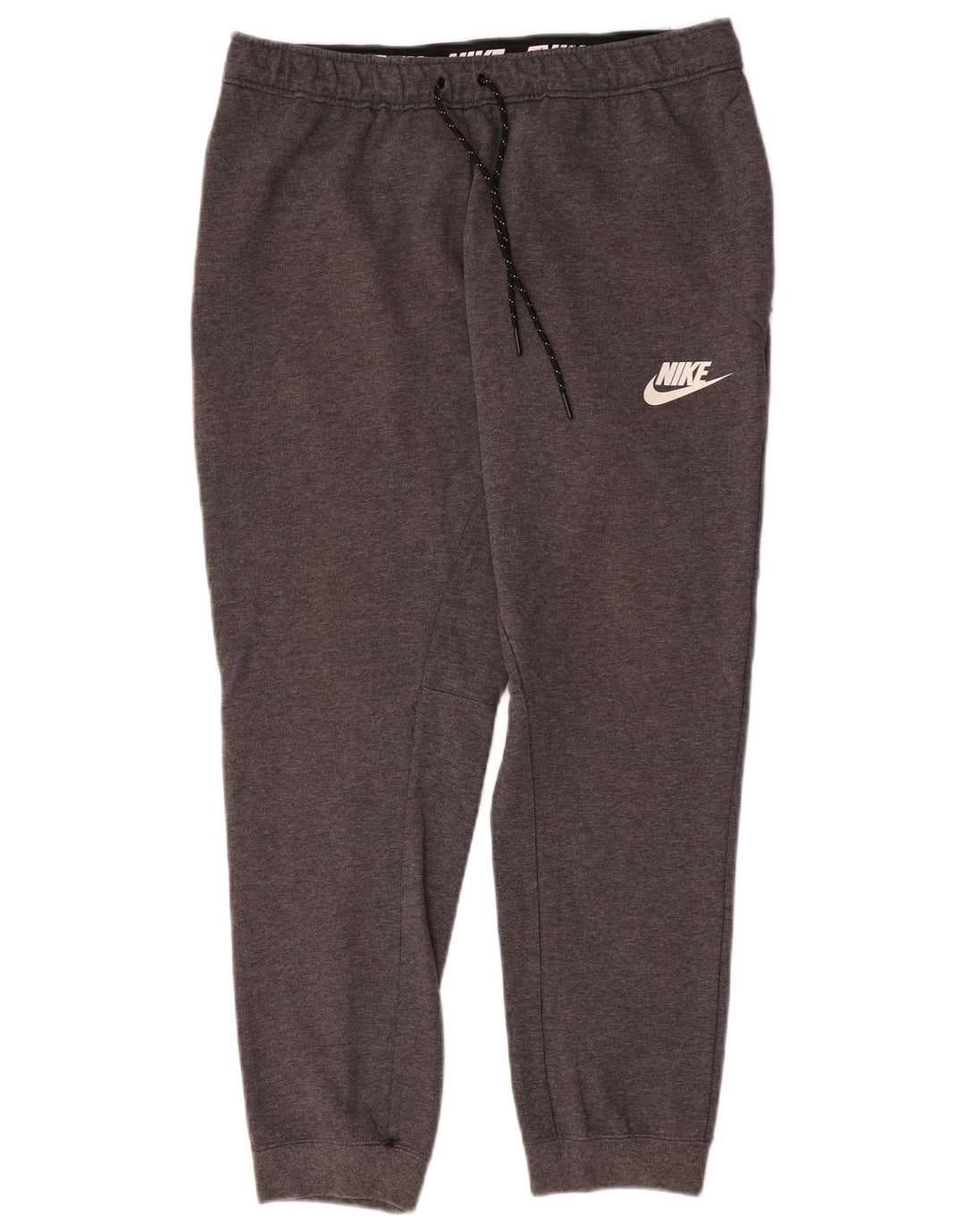 Pantaloni da tuta da uomo Nike Joggers grandi in cotone grigio