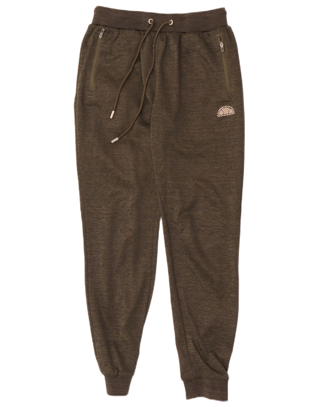 Pantaloni da tuta con grafica da uomo Ellesse, pantaloni da jogging, piccoli, color kaki