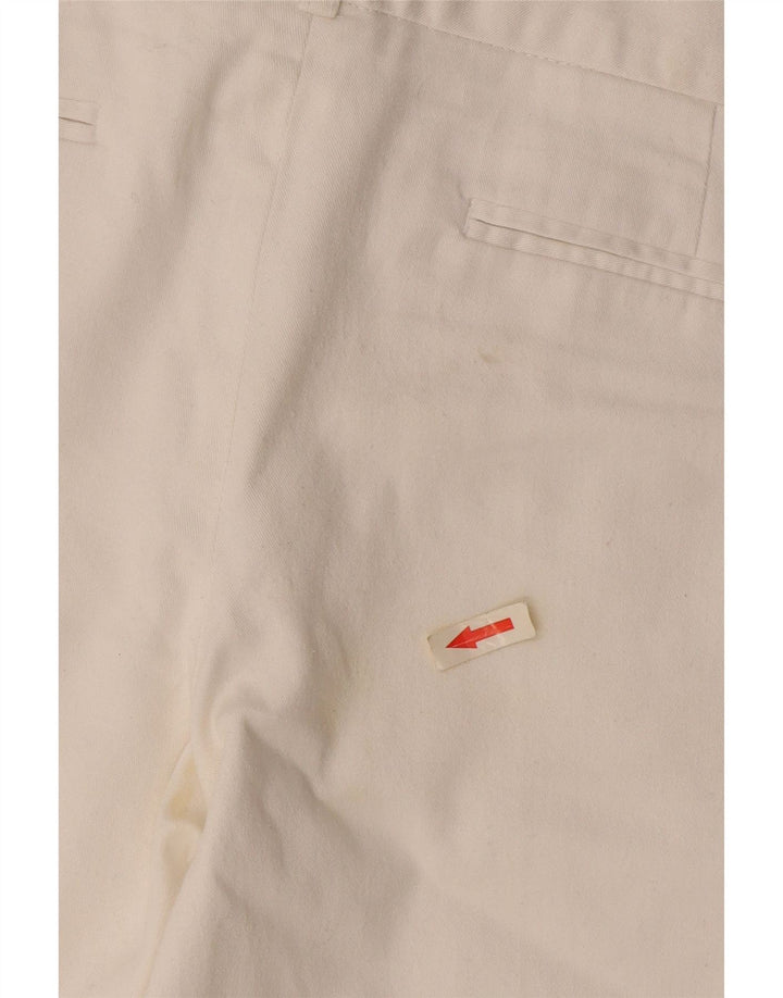 Pantaloncini chino da donna Zara EU 40 medi W30 cotone bianco