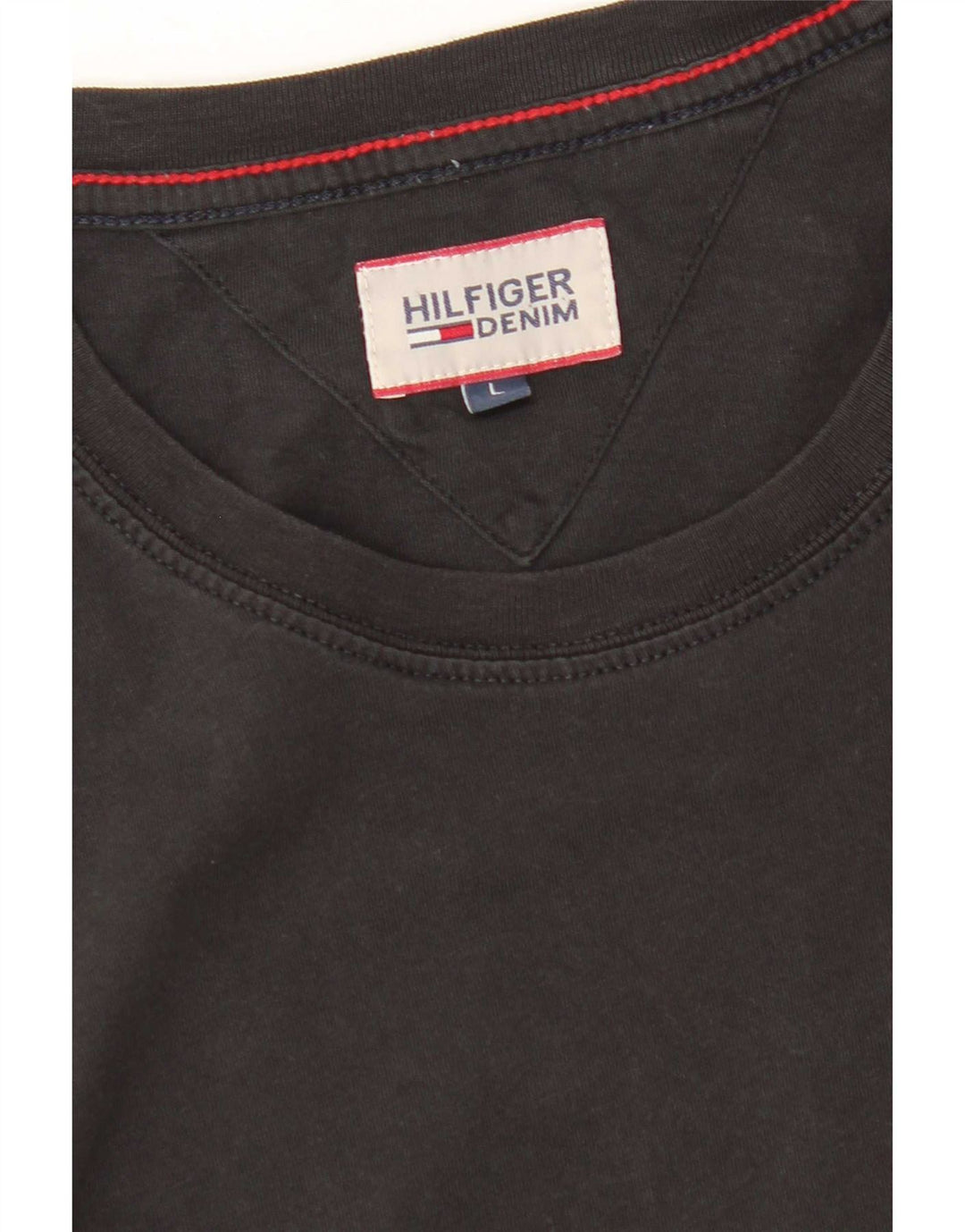 Maglietta da donna Tommy Hilfiger Top UK 16 grande nera