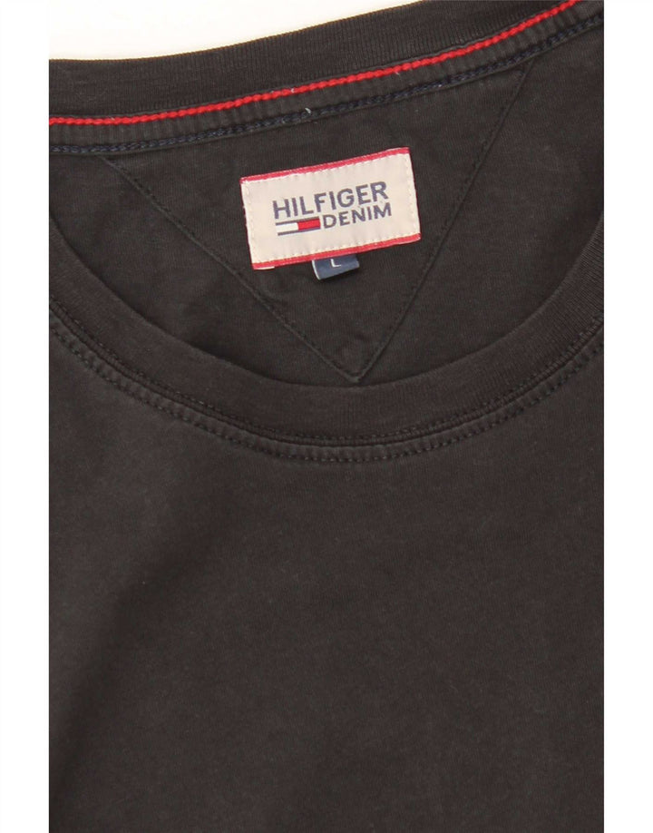 Maglietta da donna Tommy Hilfiger Top UK 16 grande nera
