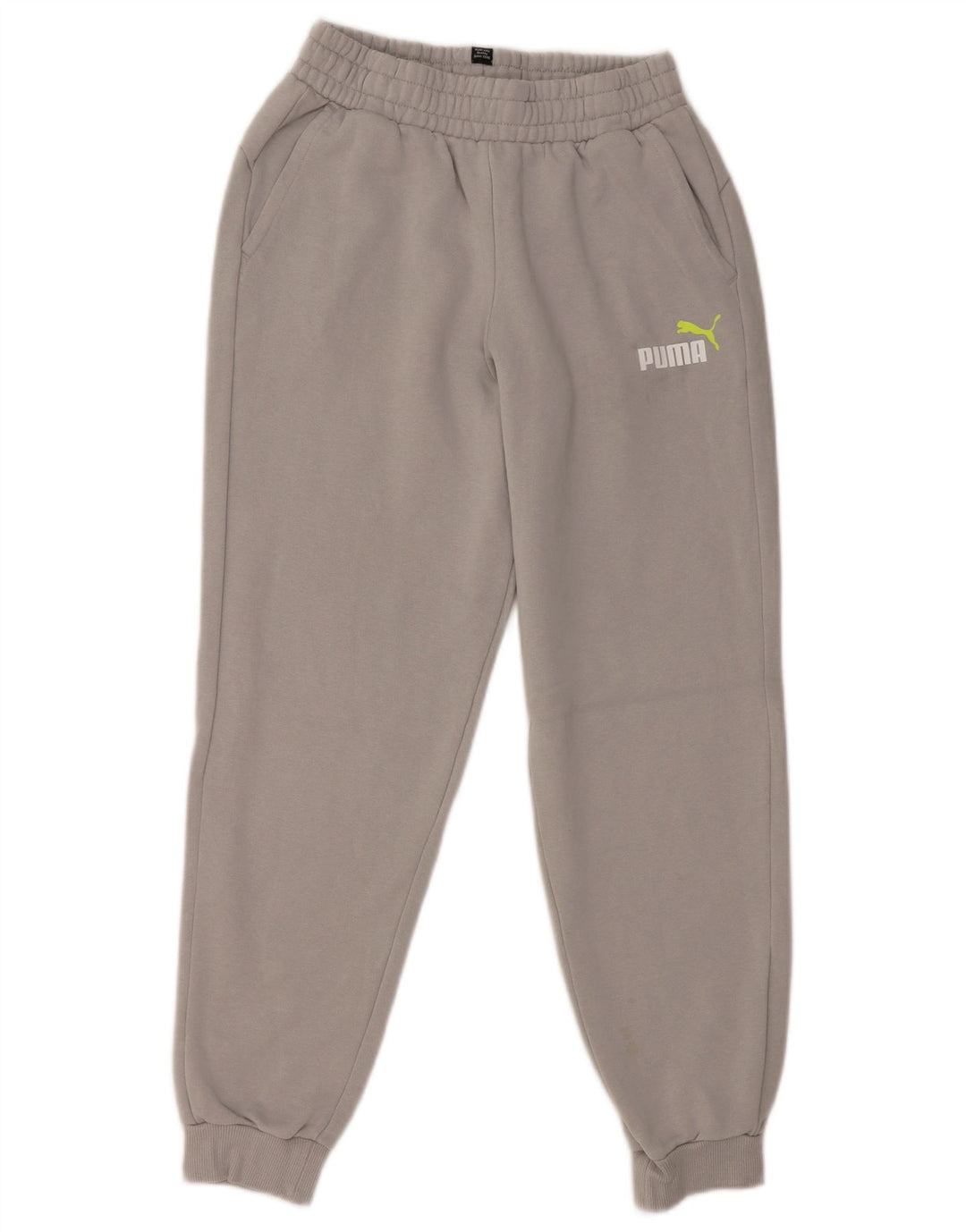 Pantaloni della tuta da ragazzo PUMA Joggers 13-14 anni in cotone grigio