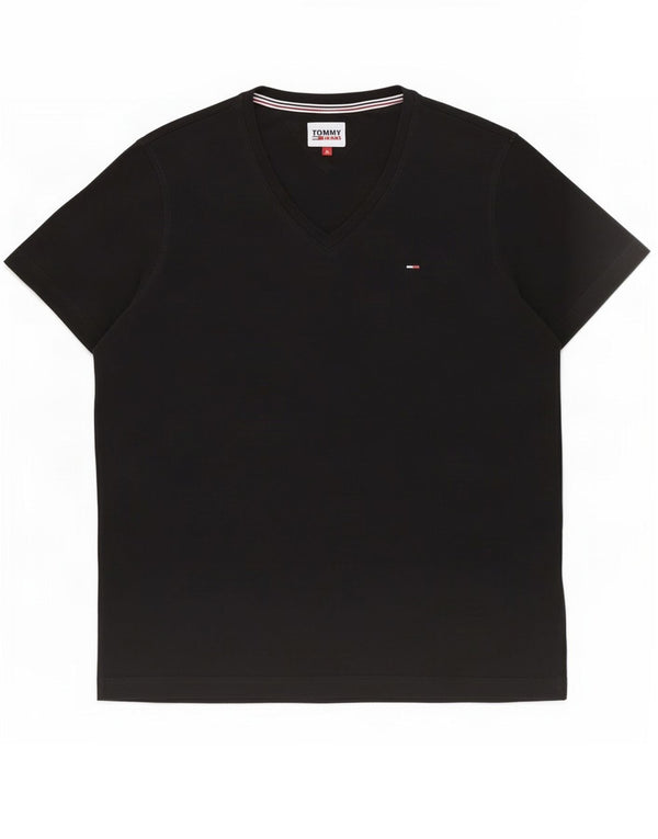 T-shirt da uomo Tommy Hilfiger Top XL in cotone nero