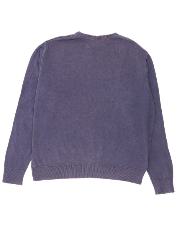 Maglione maglione con scollo a V da uomo Carhartt 2XL Blu navy