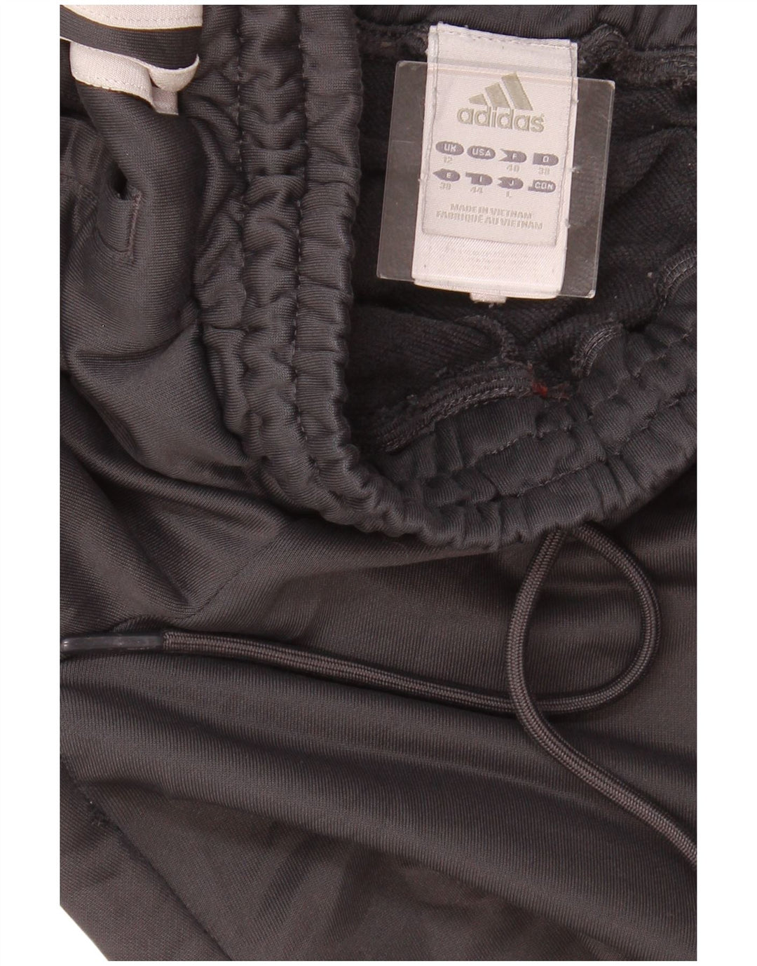 Pantaloni da tuta da donna ADIDAS UK 12 Medium Nero Poliestere